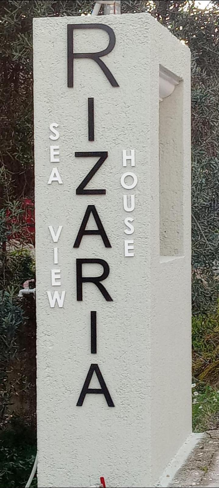 Rizaria Sea View House Villa Spartylas Exterior photo